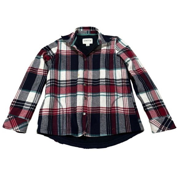 orvis womans plaid button up shirt size‎ small | e2 - Picture 1 of 7